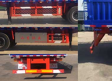新兖牌TBY9403CCY仓栅式运输半挂车公告图片