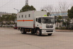 易燃气体厢式运输车