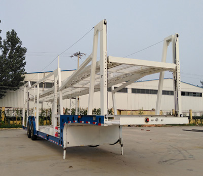 鲁玺牌13.8米13.2吨2轴车辆运输半挂车(LXP9200TCL)