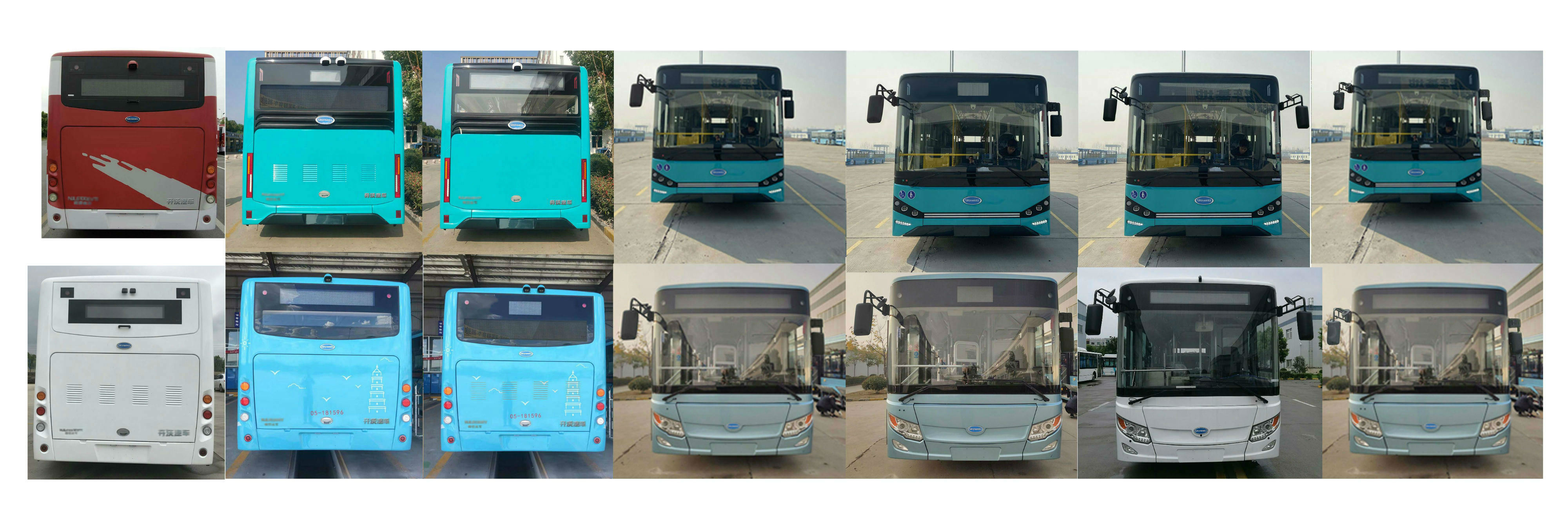 开沃牌NJL6100EVG1纯电动城市客车公告图片