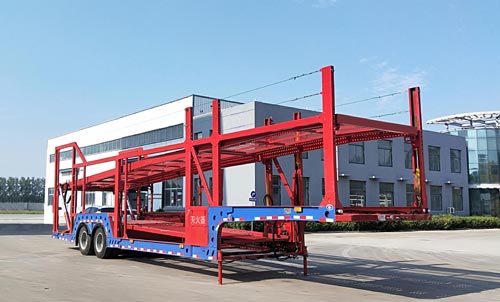 鲁旭达牌13.8米17.8吨2轴车辆运输半挂车(LZC9250TCL)