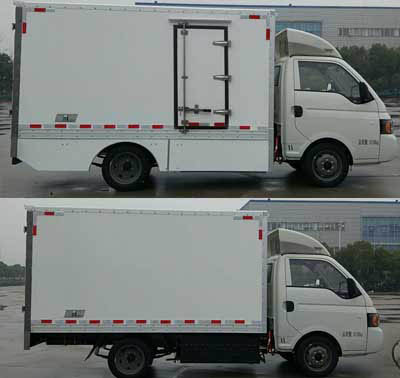 云海牌KK5030XXYEV05纯电动厢式运输车公告图片
