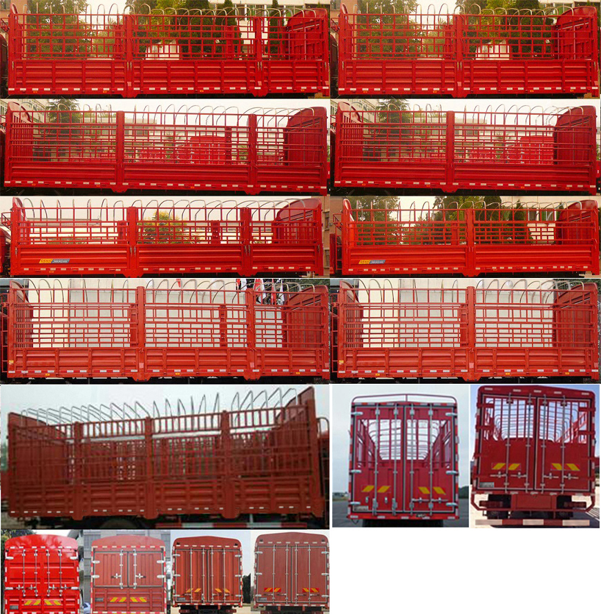 東風(fēng)牌DFV5317CCYGP6D1倉(cāng)柵式運(yùn)輸車公告圖片