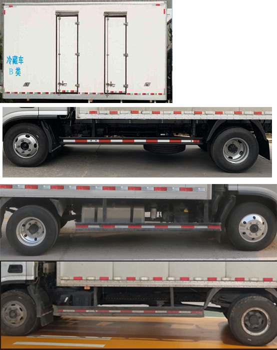 福田牌BJ5048XLC8JEA-AB1冷藏车公告图片