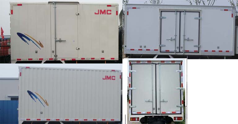 江鈴牌JX5043XXYTGA26廂式運(yùn)輸車公告圖片