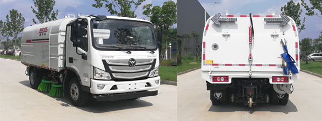 福田牌BJ5084TSLE6-H1掃路車公告圖片