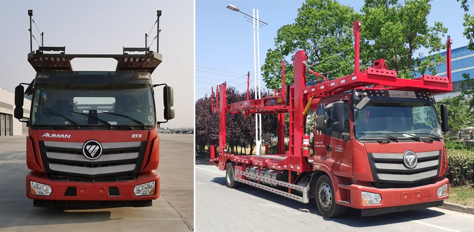 歐曼牌BJ5183TCLY6ANL-01車輛運輸車公告圖片