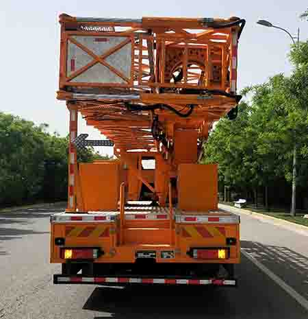 陜汽牌SX5260JQJ橋梁檢測(cè)車公告圖片