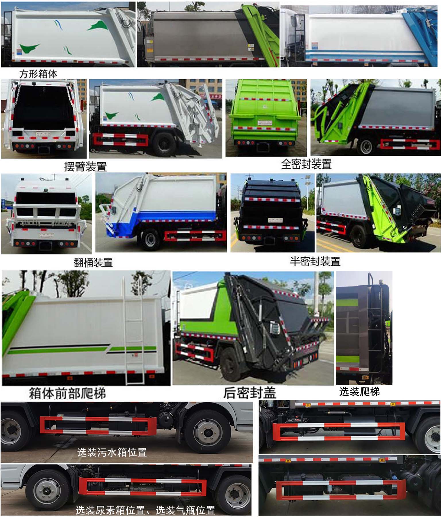 楚胜牌CSC5125ZYS6压缩式垃圾车公告图片