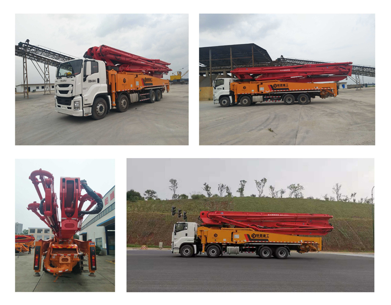 慧盟牌HMG5440THB混凝土泵車公告圖片