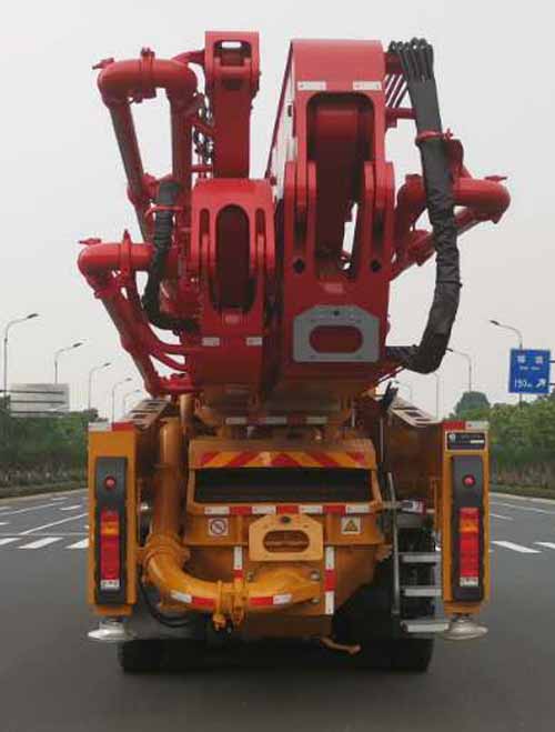 慧盟牌HMG5440THB混凝土泵車公告圖片