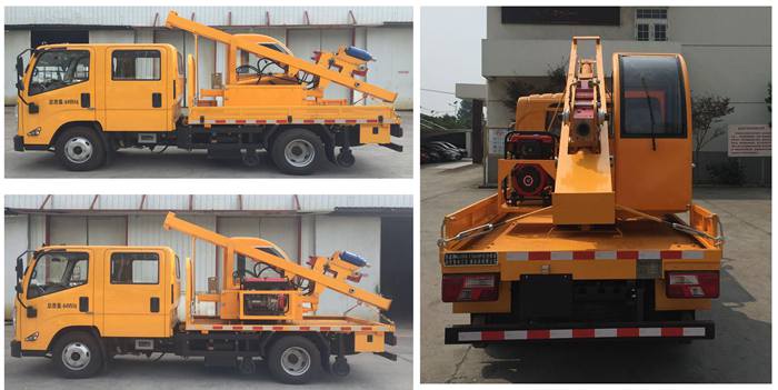 路鑫牌NJJ5062TQX6護欄搶修車公告圖片