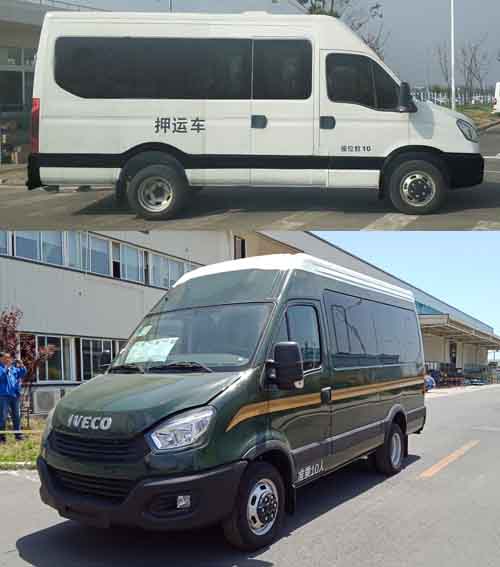 依維柯牌NJ5046XYUFE押運(yùn)車公告圖片