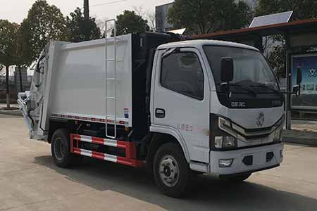 楚飛牌CLQ5040ZYS6E壓縮式垃圾車(chē)公告圖片