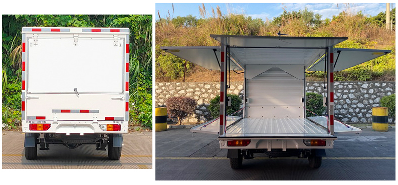 五菱牌LQG5028XYKT6翼開啟廂式車公告圖片