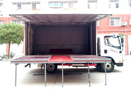 程力威牌CLW5040XWTC6舞臺(tái)車公告圖片