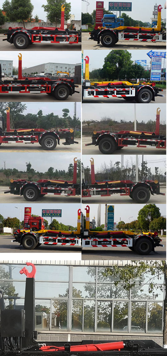 五征牌WZK5180ZXXJ6車廂可卸式垃圾車公告圖片