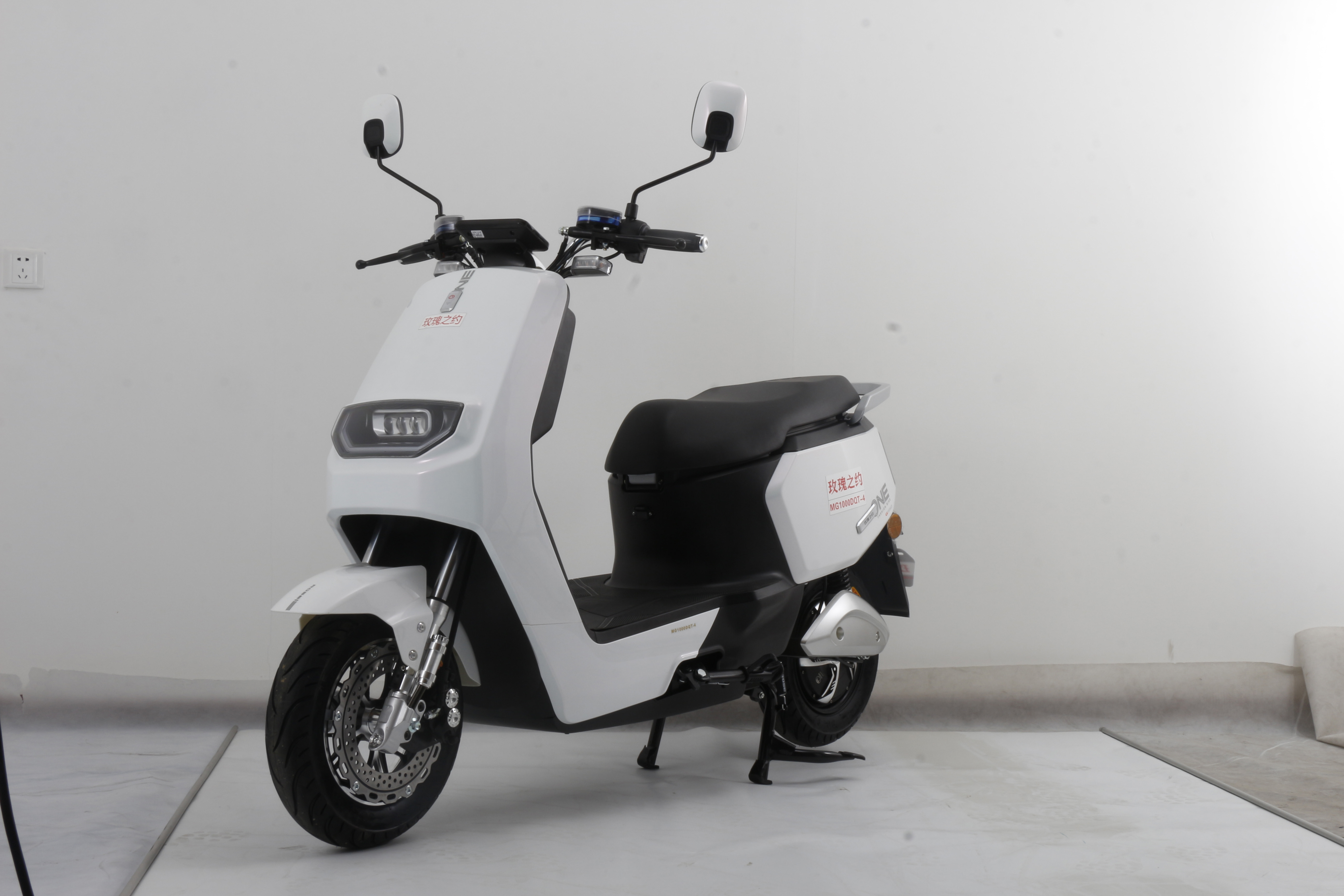 玫瑰之约牌MG1000DQT-4电动两轮轻便摩托车公告图片