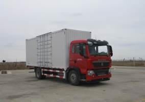 豪沃牌ZZ5187XXYN501GE1厢式运输车