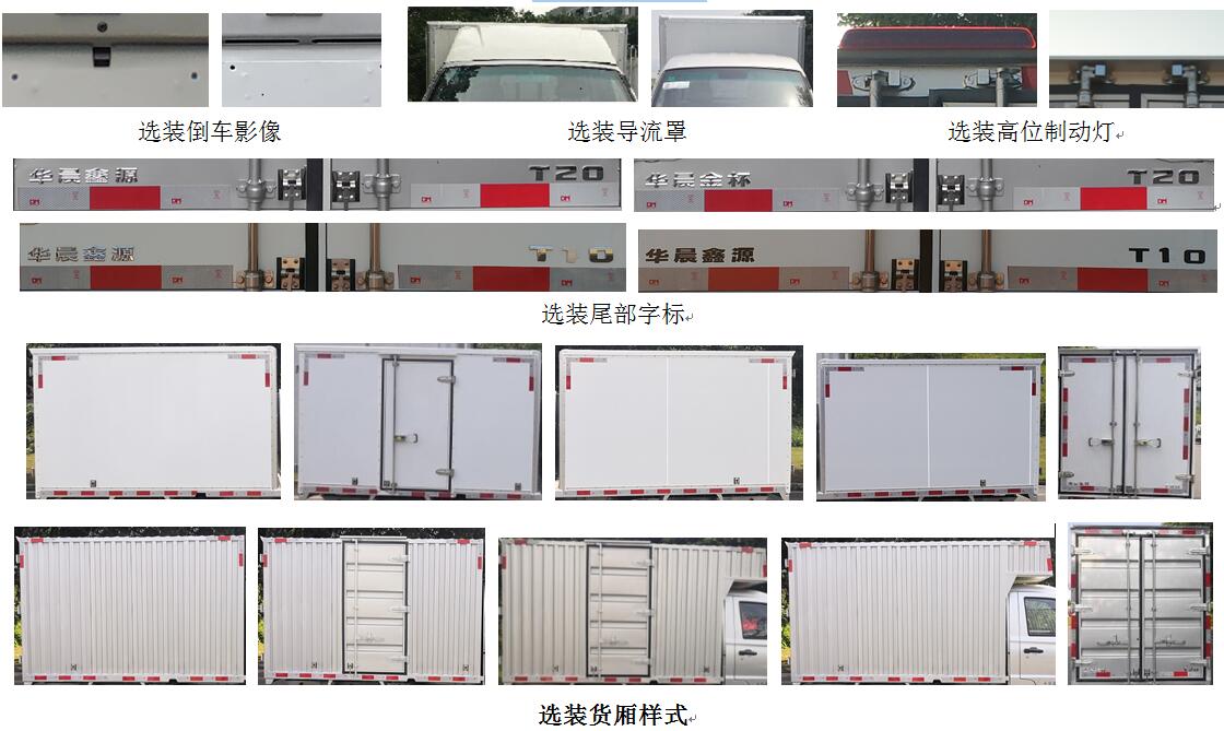 金杯牌JKC5020XXYD6L1厢式运输车公告图片