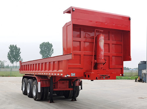 集润通牌8.7米33.5吨3轴自卸半挂车(HJV9401ZHX)