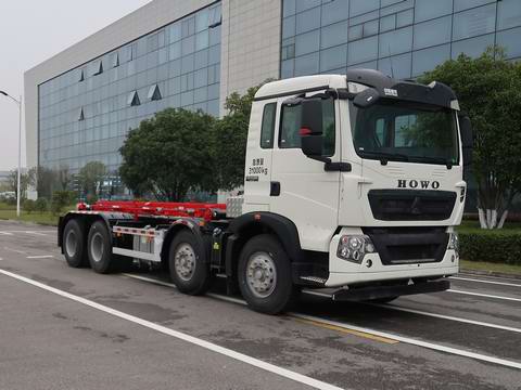 中聯(lián)牌ZBH5312ZXXZZE6車廂可卸式垃圾車公告圖片