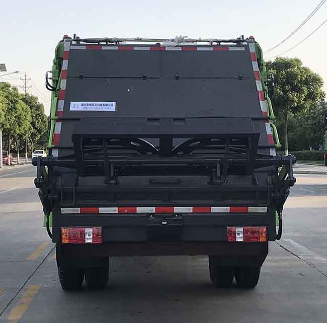 帝王环卫牌HDW5122ZYSB6压缩式垃圾车公告图片