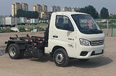 福田牌BJ5031ZXX5JV4-51車廂可卸式垃圾車公告圖片