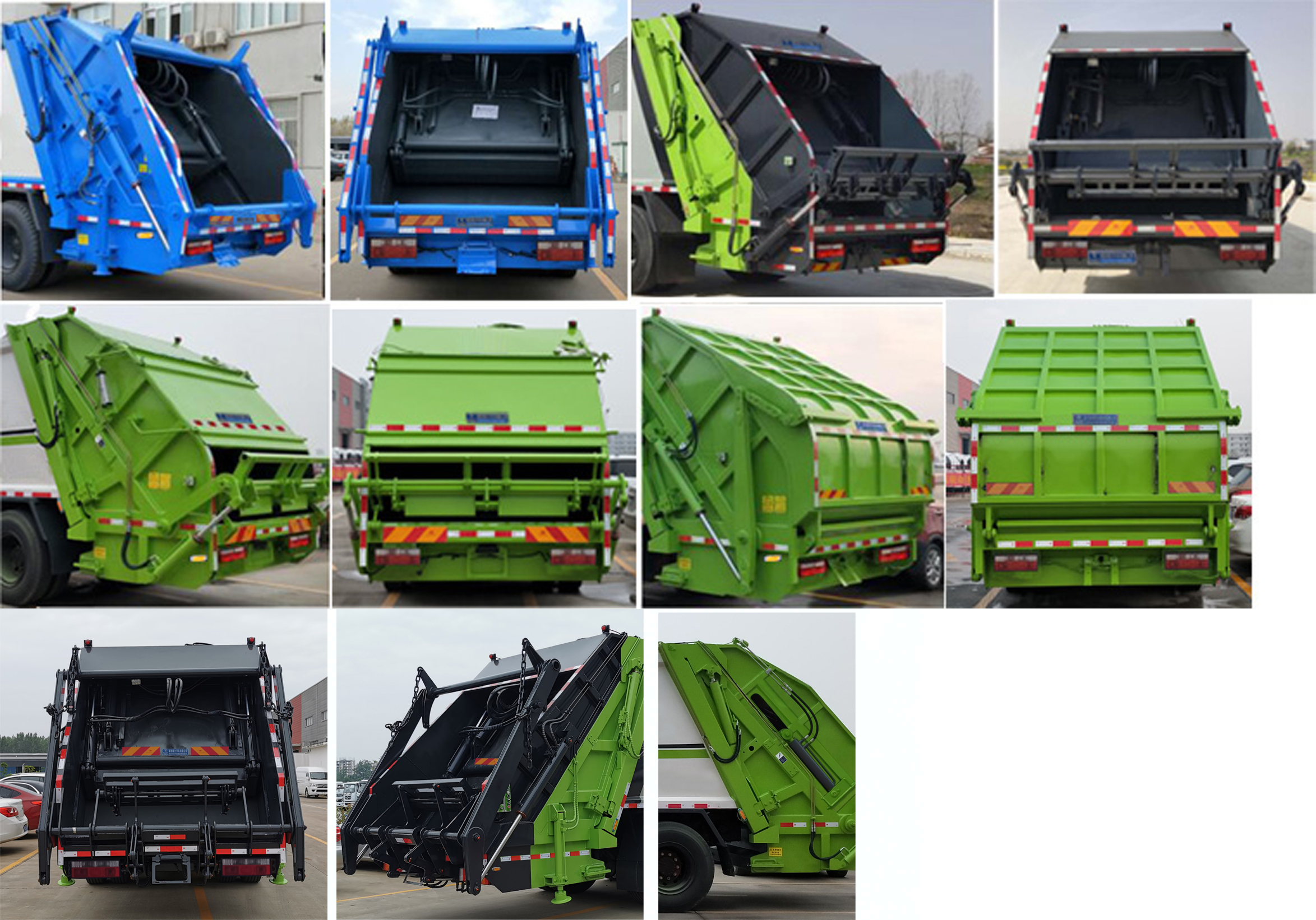 瑞力星牌RLQ5185ZYSE6壓縮式垃圾車(chē)公告圖片