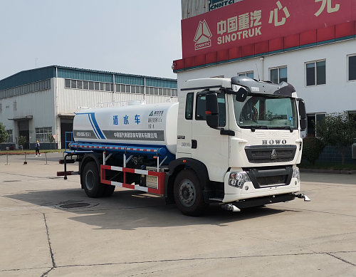 綠葉牌JYJ5187GSSF1灑水車(chē)公告圖片