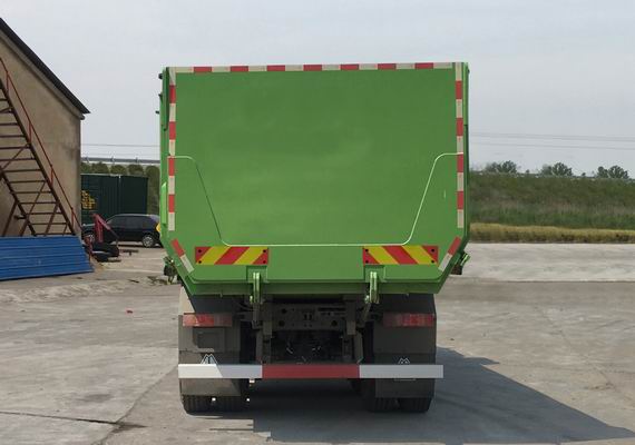 汕德卡牌ZZ5256ZLJV384HF1自卸式垃圾車公告圖片