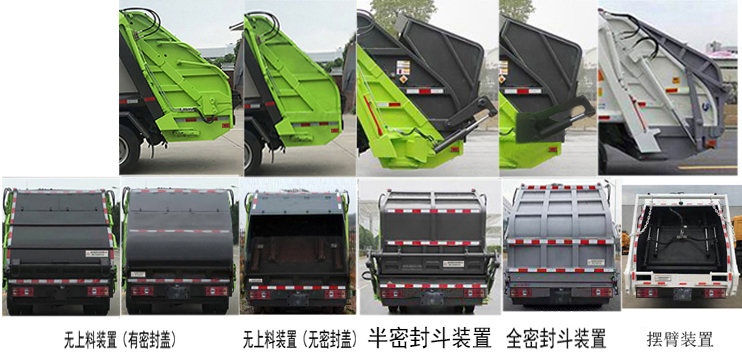 帝王环卫牌HDW5077ZYSZ6压缩式垃圾车公告图片