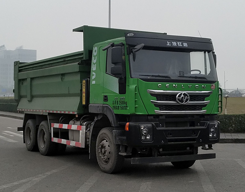 紅巖牌CQ5257ZLJHV11404自卸式垃圾車公告圖片