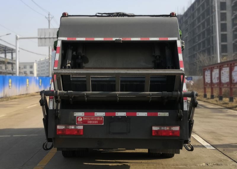 炎帝牌SZD5100ZYS6壓縮式垃圾車公告圖片