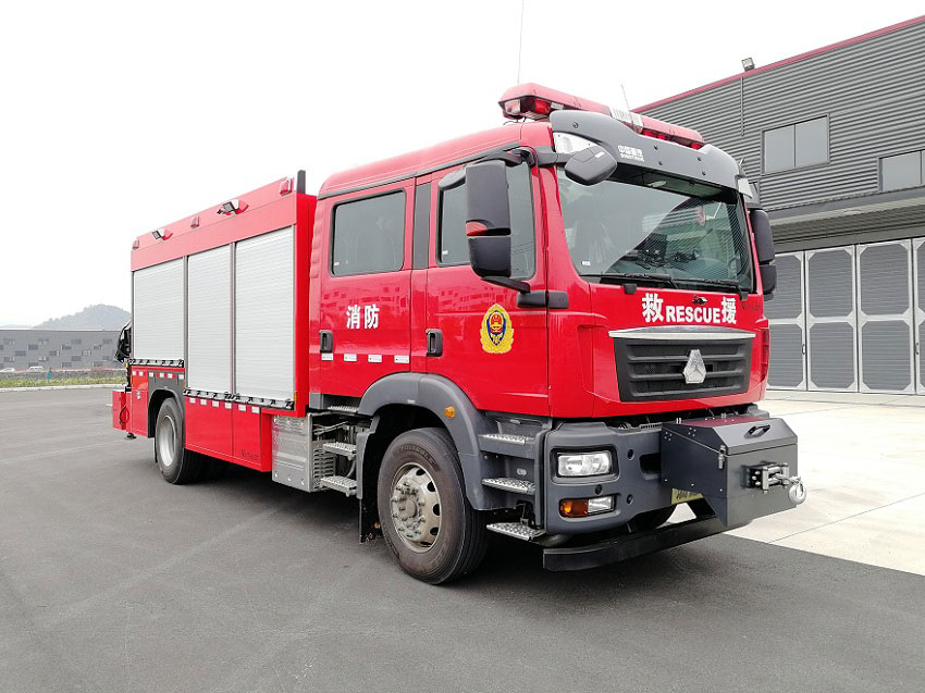 LCG5160TXFJY120/SI型抢险救援消防车图片