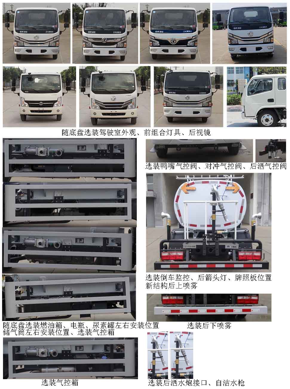 宇通牌YTZ5071GPS20D6绿化喷洒车公告图片