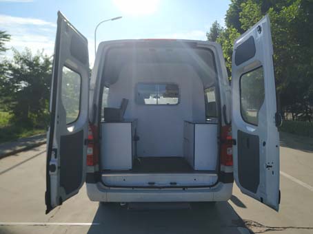 福田牌BJ5048XDW-V9流動(dòng)服務(wù)車公告圖片