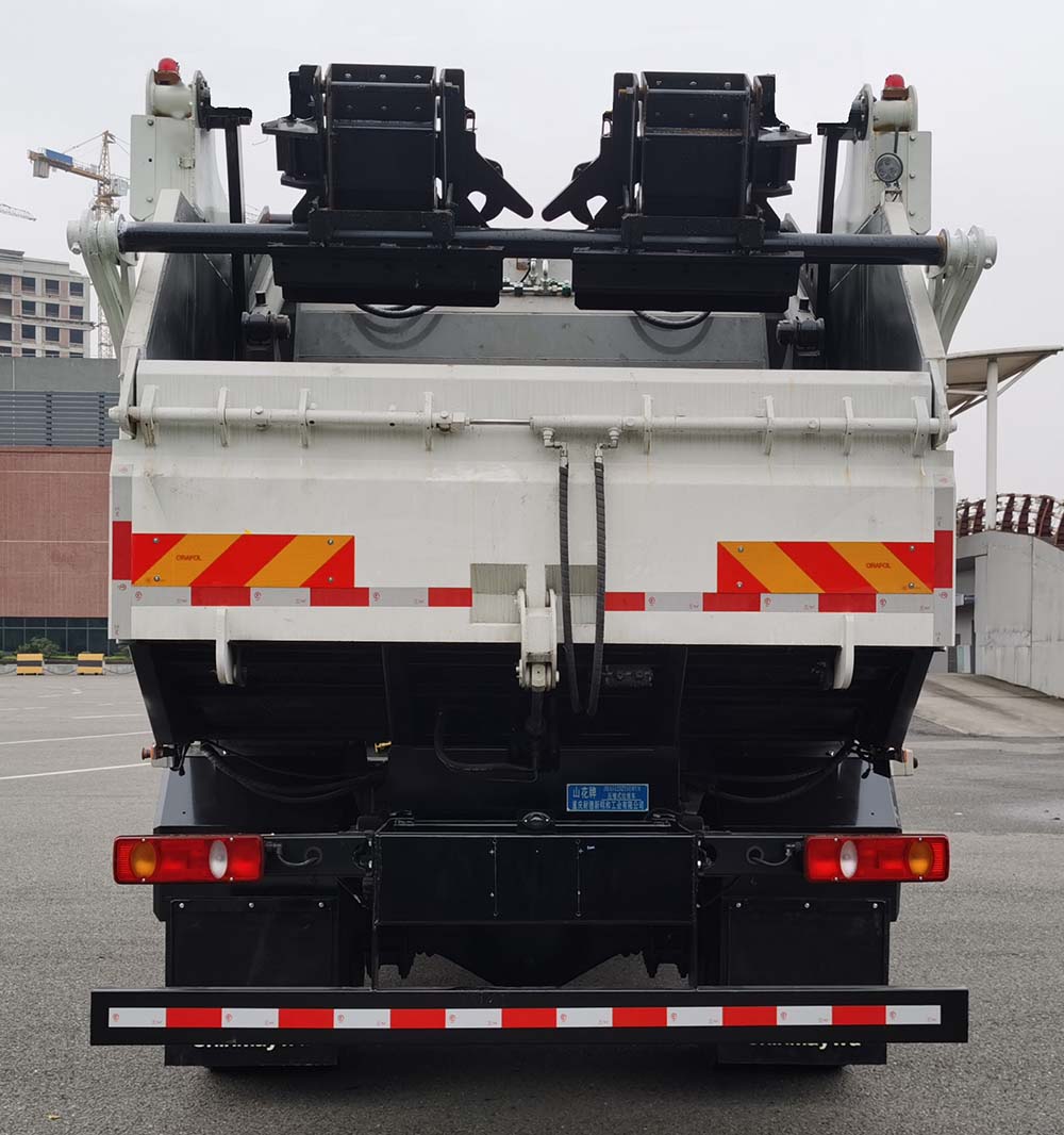 山花牌JHA5123ZYSDFC6壓縮式垃圾車公告圖片