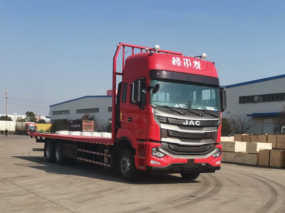 江淮牌HFC5251TPBP1K5E60S平板運(yùn)輸車(chē)公告圖片