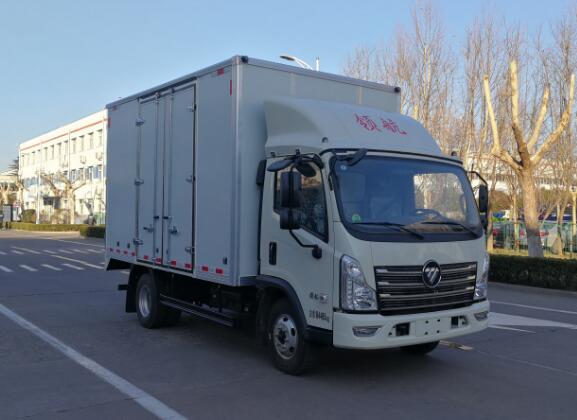 福田牌BJ5043XXY-BK廂式運(yùn)輸車公告圖片