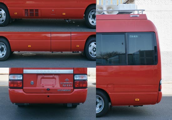 環(huán)達牌BJQ5052XTX通信車公告圖片