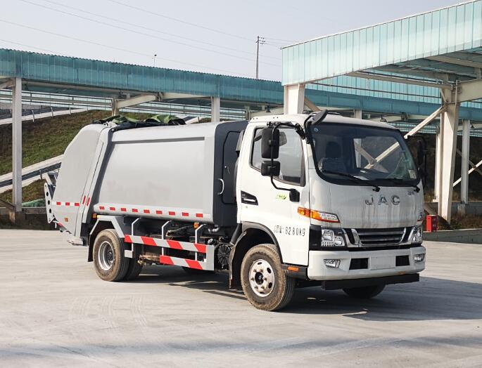 重特牌QYZ5080ZYSJH6壓縮式垃圾車公告圖片