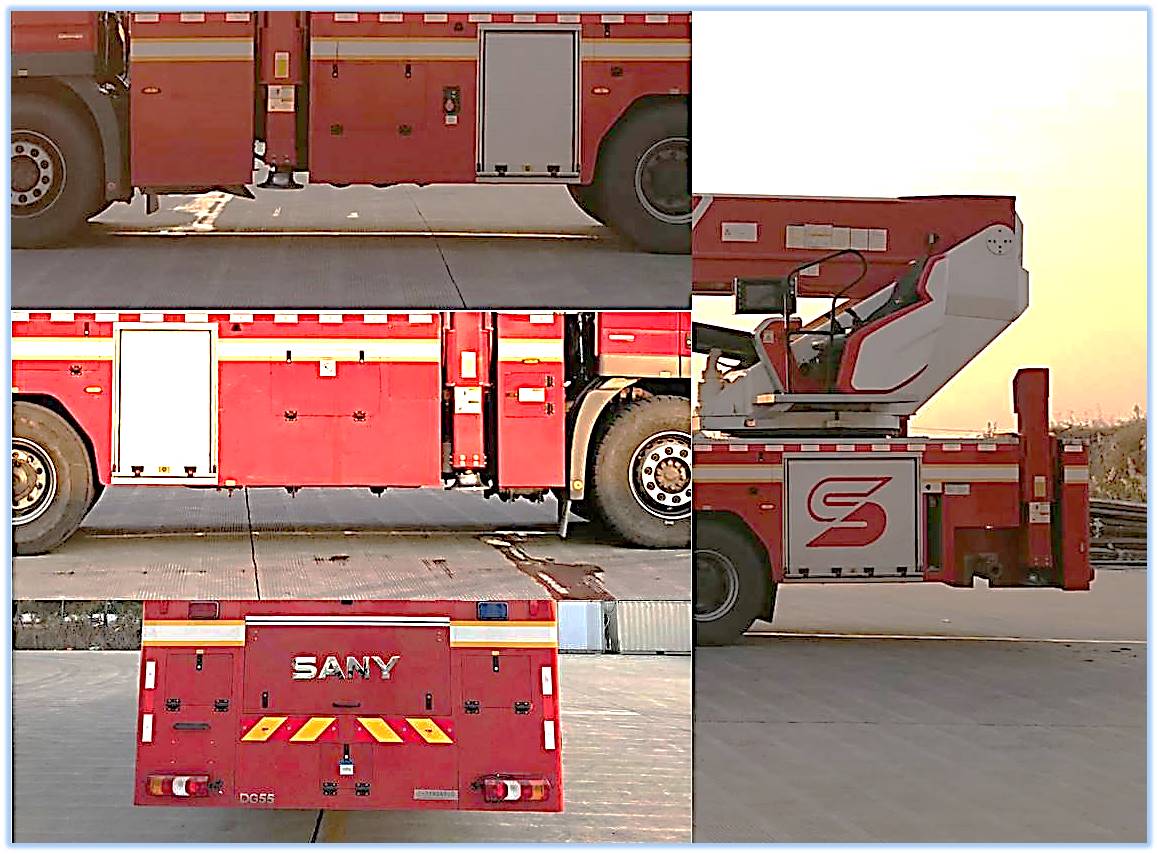 三一牌SYM5341JXFDG55登高平台消防车公告图片