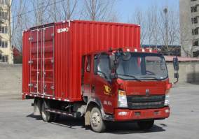 豪沃牌ZZ5047XXYC3215E144厢式运输车