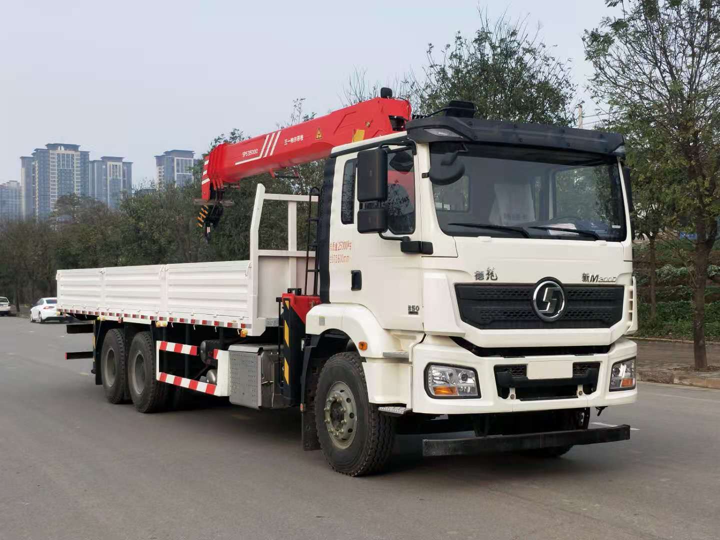 西曼卡牌XMK5259JSQMB4F2随车起重运输车公告图片