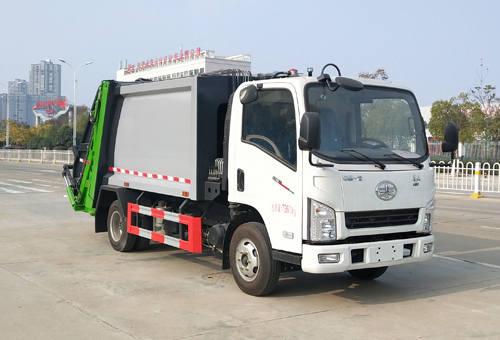 楚飞牌CLQ5071ZYS6CA压缩式垃圾车公告图片