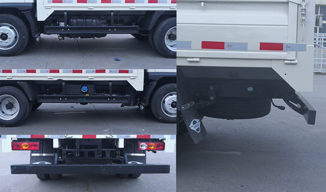 福田牌BJ5045CCY9JB7-23仓栅式运输车公告图片