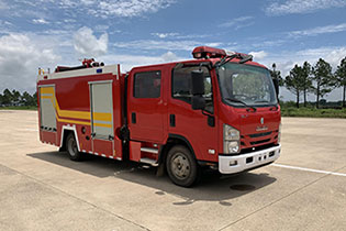 HXF5100GXFSG35/QLVI型水罐消防车图片
