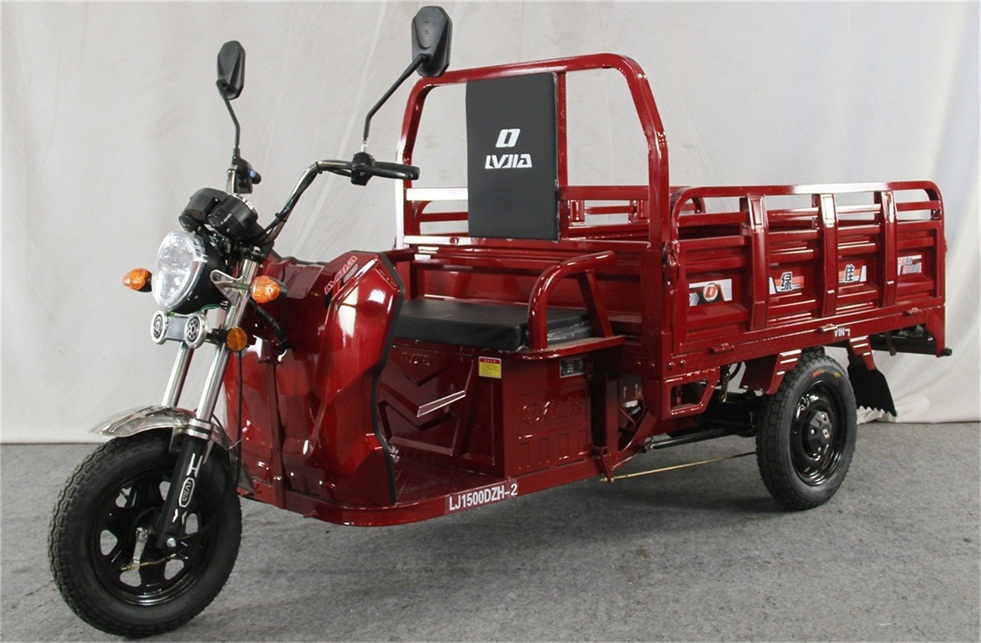 绿佳牌LJ1500DZH-2电动正三轮摩托车图片