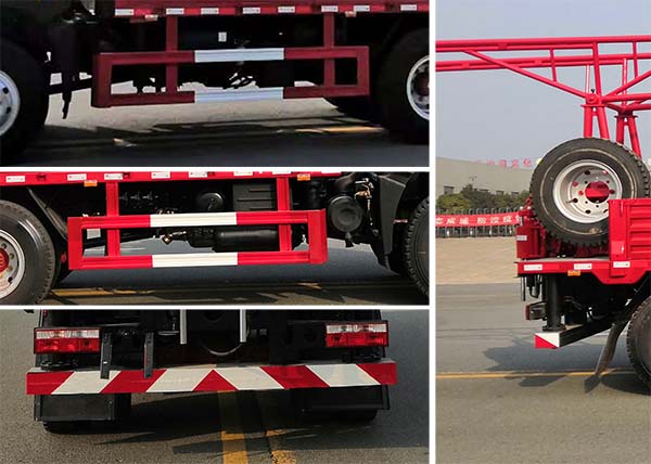 楚飛牌CLQ5101TZJ6鉆機車公告圖片